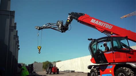 Nuotrauka: Manitou teleskopinis krautuvas darbe