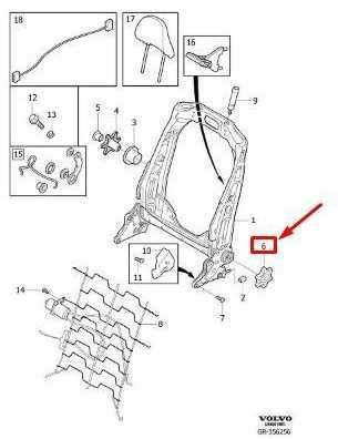 Volvo S60 galvos atramos reguliavimo schema