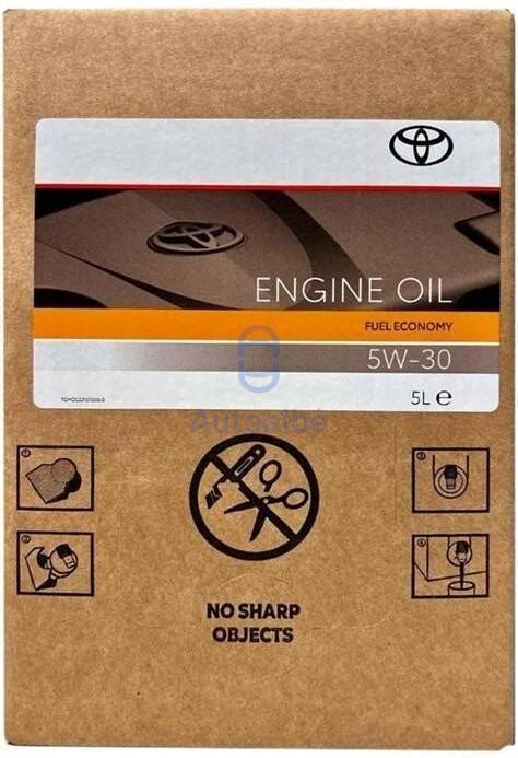 pakuotė Toyota 5W30 variklio alyvos