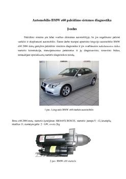 BMW automobilio diagnostika ir remontas