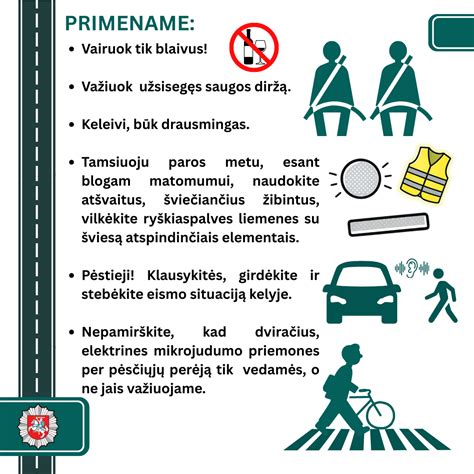 Srauto schema, vaizduojanti 5 metrų atstumo reikalavimą prieš pėsčiųjų perėją