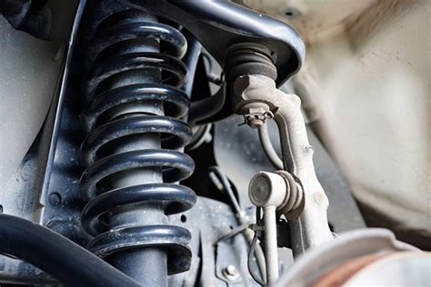 Teminis automobilio amortizatoriaus vaizdas