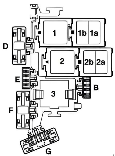 VW Passat B5 galinės dalies schema su žibintais