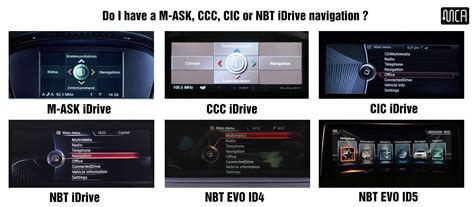 BMW iDrive valdikliai (CCC vs CIC)