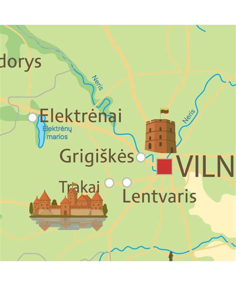 Lentpjūvės gatvės žemėlapis su įmonių vietomis
