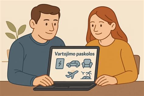 Infografika, lyginanti vartojimo paskolos ir automobilio lizingo sąlygas