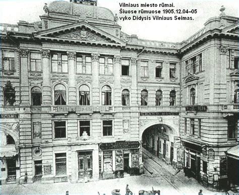 Istorinė fotografija: Didysis Vilniaus Seimas, delegatų susirinkimas