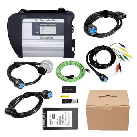 Techninė Mercedes Star Diagnosis Compact 4 SDconnect c4 DoIP įrangos schema