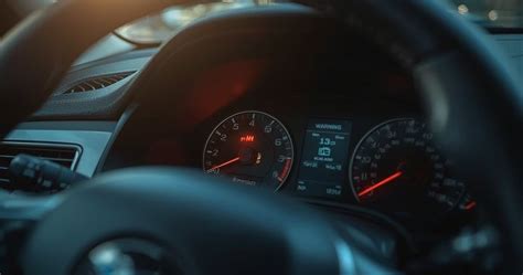 nuotrauka su automobilio prietaisų skydeliu, kuriame dega ESP lemputė