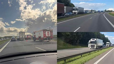 Sunkvežimio avarija, gesinimo darbai