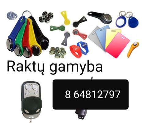 Raktų gamybos ir spynų montavimo procesas