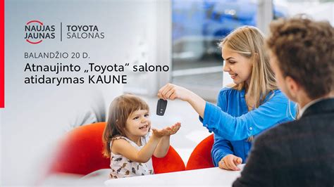 Toyota automobilio salono iškaba