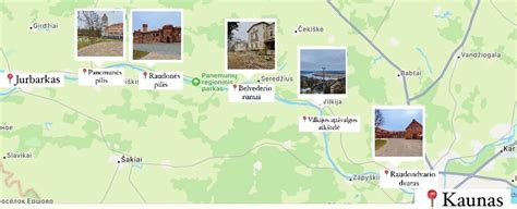 Schema: Klaipėdos perkėlų ir kelio į Nidą žemėlapis
