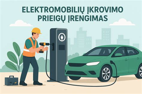 Infografika: elektromobilių įkrovimo apskaita