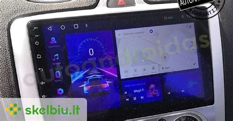 Ford Mondeo interjero nuotrauka su 8 colių ekranu