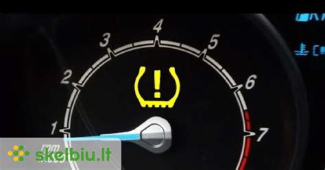 TPMS daviklių veikimo schema