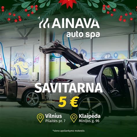 Infografika, apibendrinanti Ainava Auto Spa privalumus