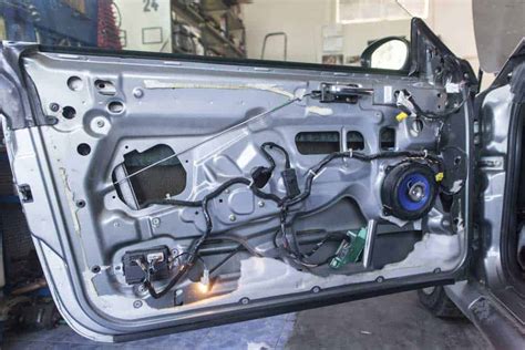 Photo of car door wiring harness