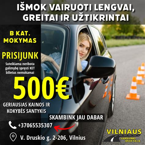 Teminė nuotrauka: besimokantys vairuoti studentai ir instruktorius