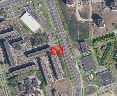 Planuojamos korinių aikštelių įrengimo schemos Vilniaus mikrorajonuose