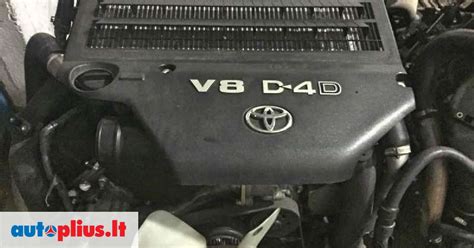 „Toyota Land Cruiser“ variklio skyriaus schema