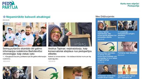 Regitros internetinio puslapio ekrano nuotrauka