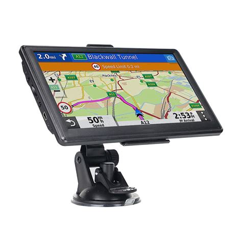 Iliustracija su GPS navigacija, rodančia realų greitį