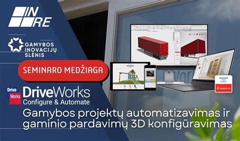 Teminis priekabų gamybos procesą iliustruojantis paveikslėlis