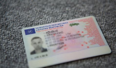 Vairuotojo pažymėjimo atėmimo išlaidų lentelė
