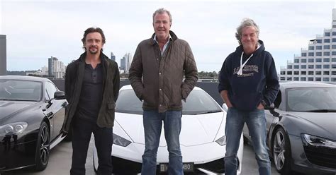 Teminis nuotrauka: Jeremy Clarkson, Richard Hammond ir James May