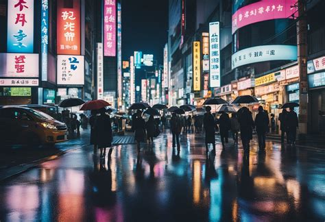 Švytinčios iškabos Tokijo Kabukicho kvartale naktį