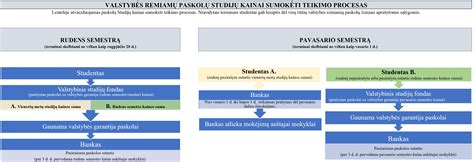Schema: paskolos gavimo etapai