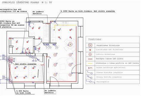 5,75 colio LED žibinto įrengimo schema (projectoriaus tipas su blokeliu)
