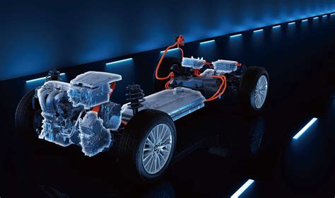 Hibridinių automobilių variklių schemos