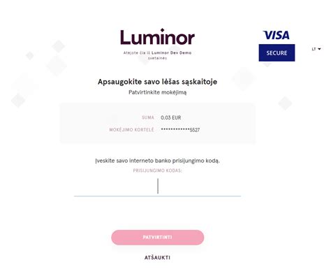 Programos Smartphone Link vartotojo sąsajos iliustracija