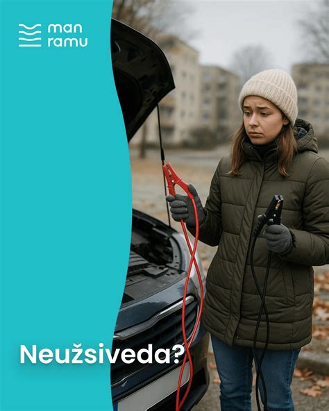 infografika su pagrindiniais automobilio patikros taškais prieš žiemą