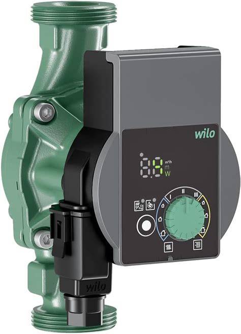 Wilo Yonos Pico cirkuliacinio siurblio techninė schema