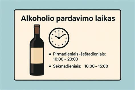Teminė nuotrauka: Alkoholio pardavimo apribojimai ir amžiaus cenzas