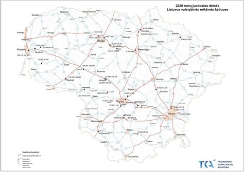 infografika su 2026 metų „juodųjų dėmių“ žemėlapiu Lietuvoje