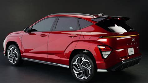 Hyundai Kona N Line galinė dalis su difuzoriumi