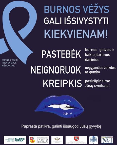 Infografika: prevencijos patarimai nuo burnos vėžio