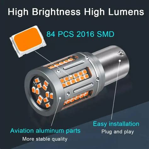 LED posūkio lemputė PY21W BAU15s