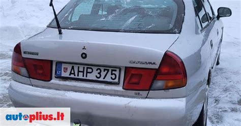 Degalų sąnaudų lentelė Mitsubishi Carisma 1.8