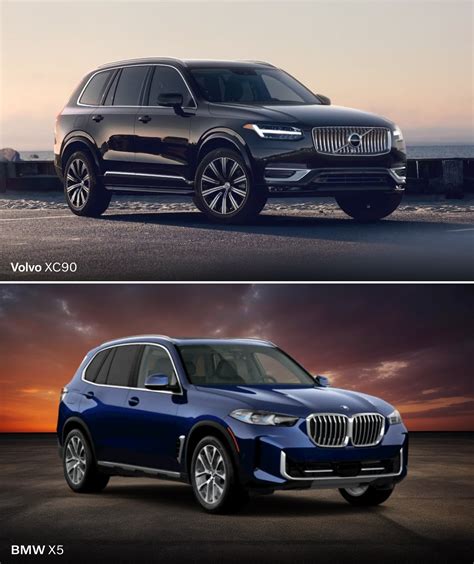 Palyginimo diagrama tarp Volvo XC90, BMW X5 ir Mercedes ML klasės, atsižvelgiant į komfortą, pravažumą ir dinamiką.