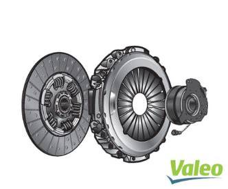 Infografika: Valeo sankabos komplekto sudėtis - dviejų maseių smagračio ir guolių įtraukimai