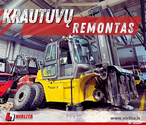 Šakinių krautuvų remonto dirbtuvių vaizdas