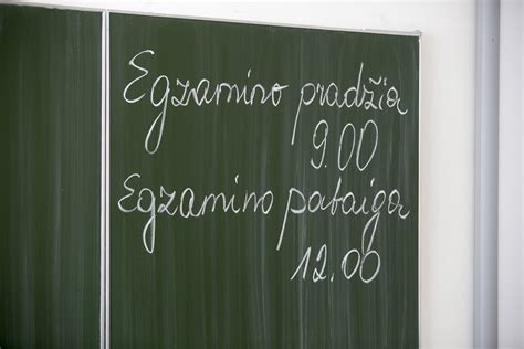 Lentelė, apibendrinanti egzaminų perlaikymo sąlygas