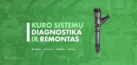 Dyzelinių purkštukų remontas
