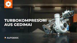 Turbokompresoriaus gedimo priežasčių infografika