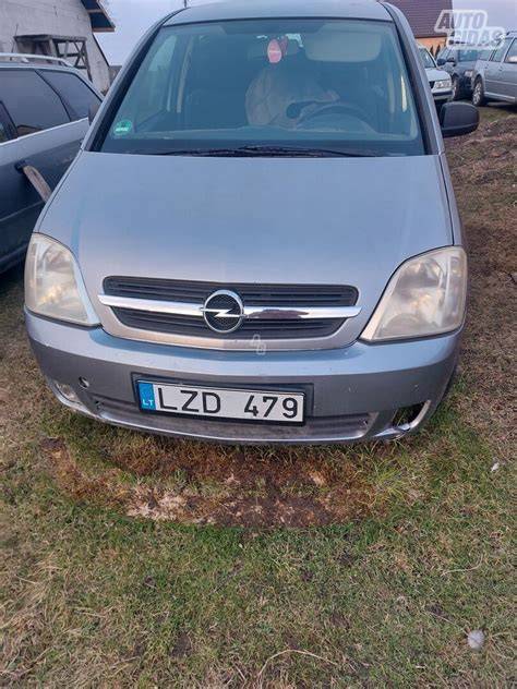 Infografika: Opel Meriva dalys ir jų paskirtis